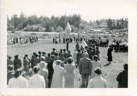 Opening ceremony of Helmcken Centennial Park