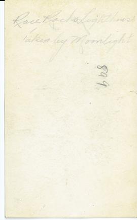 Verso of photo