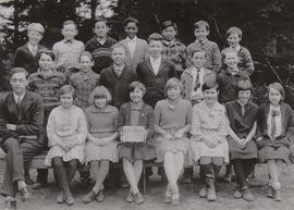 Craigflower school class, 1928 [?]