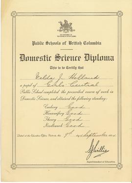 Domestic Science Diploma